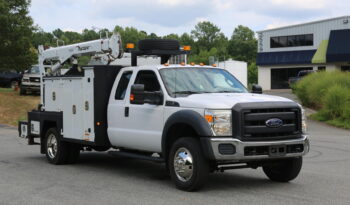 2016 Ford F-550 Extended Cab, Maintainer Service Truck, 120k Miles, Brand New V10, 7024 Crane, Hydraulic Compressor and Drawers full