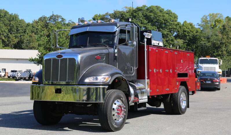 2007 Peterbilt 335, MH 4WD, 120k Miles, C7, 14′ CARCO Bed, 10k Crane, Product Tanks full