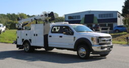 2019 Ford F550 Service Truck, IMT Dominator Bed, 7500-22 Crane, Compressor, 4WD, 74k Miles, 1 Owner