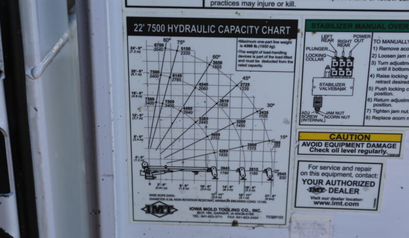 2019 Ford F550 Service Truck, IMT Dominator Bed, 7500-22 Crane, Compressor, 4WD, 74k Miles, 1 Owner full