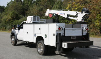 2014 Ford F-550 Service Truck, Stellar 7621 Crane, Drawers, Boss BA440 Compressor, 4WD, Diesel, 205k Miles full