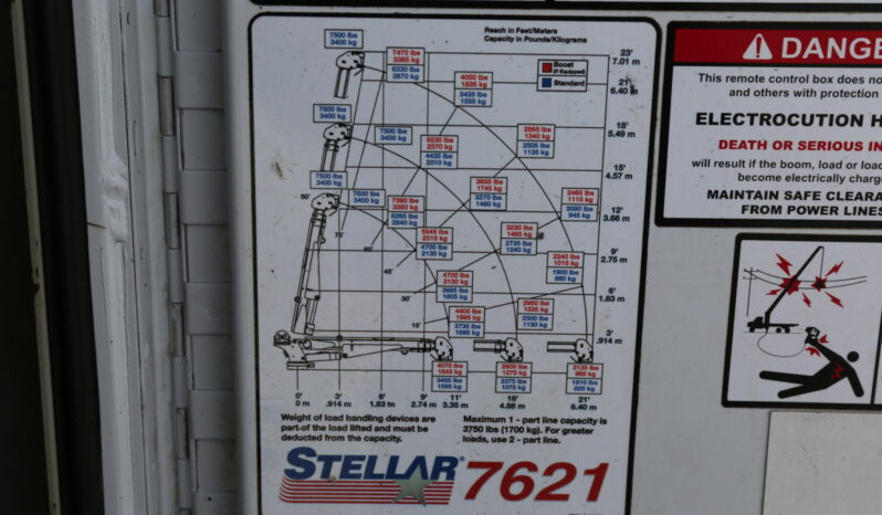 2014 Ford F-550 Service Truck, Stellar 7621 Crane, Drawers, Boss BA440 Compressor, 4WD, Diesel, 205k Miles full