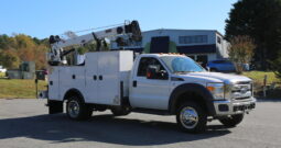 2015 Ford F-550 Service Truck, IMT 6000-22 Crane, 4WD, 182k Miles, V10, Gas Compressor, Drawers