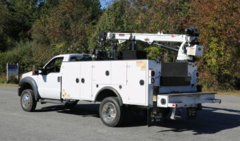 2015 Ford F-550 Service Truck, IMT 6000-22 Crane, 4WD, 182k Miles, V10, Gas Compressor, Drawers full