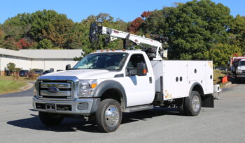 2015 Ford F-550 Service Truck, IMT 6000-22 Crane, 4WD, 182k Miles, V10, Gas Compressor, Drawers full