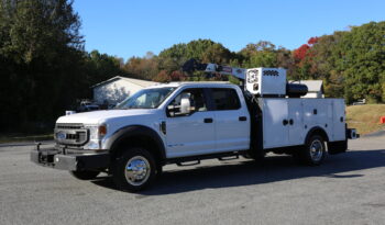 2020 Ford F-550 Service Truck, Crew Cab, Diesel, 4WD, IMT 7500# Crane, Compressor, Drawers, 28k Miles full