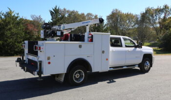 2016 Chevrolet 3500HD, Adkins Service Body, 4WD, Duramax Diesel, Crew Cab, 3203 AutoCrane, Drawers, 201k Miles full