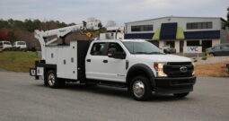 2022 Ford F-550, Diesel, 62k Miles, Maintainer 8600 Crane, Hydraulic Compressor, Drawers, 4X4