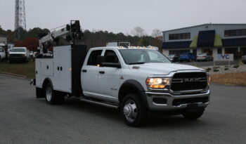 2022 Ram 5500, Cummins Diesel, 4WD, 26k Miles, IMT Dominator Bed, 7500-22 Crane, Drawers, Compressor full