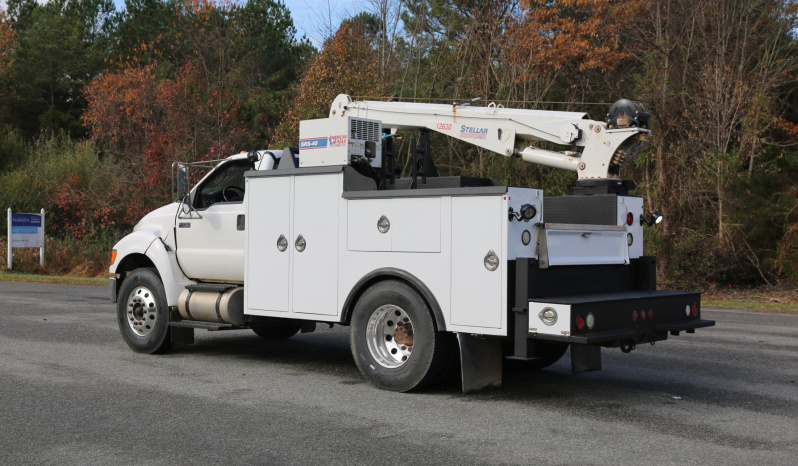 2015 Ford F750 Service Truck, Stellar 12630 Crane, 1 Owner, Under CDL, 277k Miles full