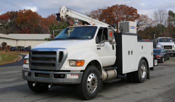 2015 Ford F750 Service Truck, Stellar 12630 Crane, 1 Owner, Under CDL, 277k Miles full