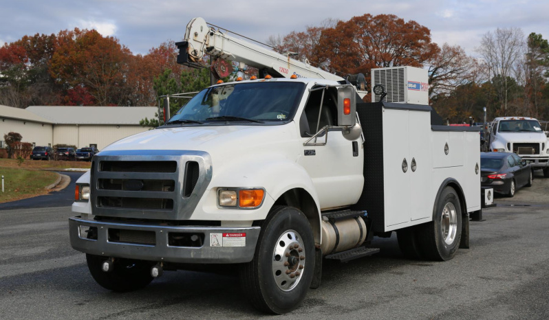 2015 Ford F750 Service Truck, Stellar 12630 Crane, 1 Owner, Under CDL, 277k Miles full