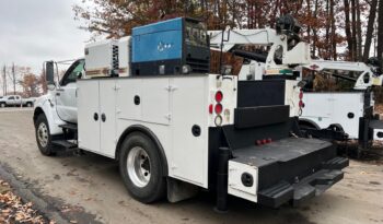 2007 Ford F-750 Mechanics Truck, C7 Cat, 6 Speed Manual, IMT 10,500# Crane, Welder, Compressor, Drawers, 269k Miles full