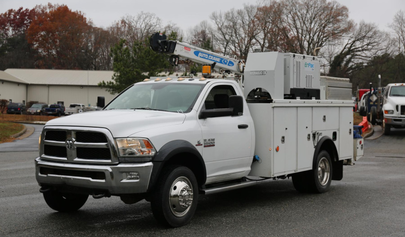 2015 Ram 5500, Cummins Diesel, 4WD, EnPak, 11′ Adkins Service Bed, 7k Autocrane, Drawers, Compressor, 236k Miles full