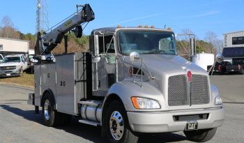 2021 Kenworth T270 Mechanics Truck, 97k Miles, Palfinger 10,800 Crane, PX7, Allison Auto, Under CDL full