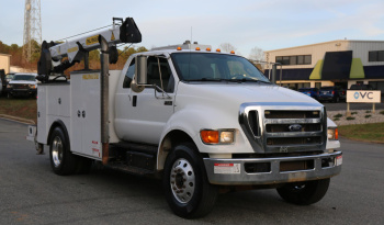 2015 Ford F750 Extended Cab Mechanics Truck, Under CDL, Palfinger 10,800 Crane, EnPak, 289k Miles, 8k Hours full