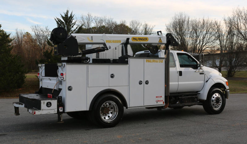 2015 Ford F750 Extended Cab Mechanics Truck, Under CDL, Palfinger 10,800 Crane, EnPak, 289k Miles, 8k Hours full