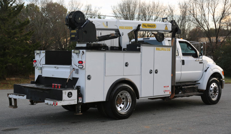 2015 Ford F750 Extended Cab Mechanics Truck, Under CDL, Palfinger 10,800 Crane, EnPak, 289k Miles, 8k Hours full