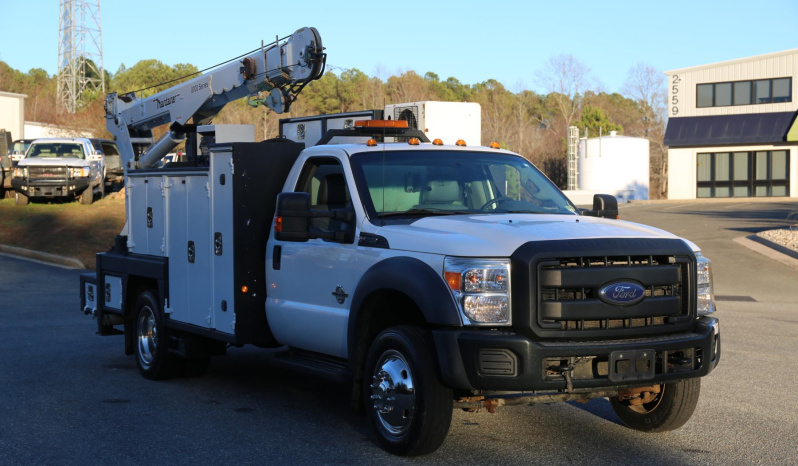 2016 Ford F-550 Service Truck, 6.7 Diesel, 136k Miles, Maintainer 8600# Crane, Compressor, Hydraulic Welder, Drawers full