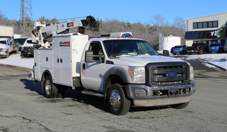 Pending Sale: 2011 Ford F-550 Service Truck, 4WD, Diesel, 223k Miles, IMT Dominator Bed, 7500# Crane, Drawers, Compressor full