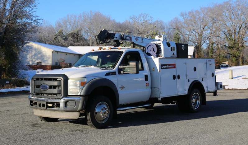 Pending Sale: 2011 Ford F-550 Service Truck, 4WD, Diesel, 223k Miles, IMT Dominator Bed, 7500# Crane, Drawers, Compressor full