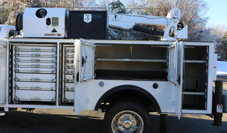 Pending Sale: 2011 Ford F-550 Service Truck, 4WD, Diesel, 223k Miles, IMT Dominator Bed, 7500# Crane, Drawers, Compressor full