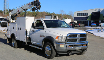 2015 Ram 5500, Cummins Diesel Service Truck, IMT 7500-30 Crane, Compressor, Drawers, Waste Oil Tank, 188k Miles full