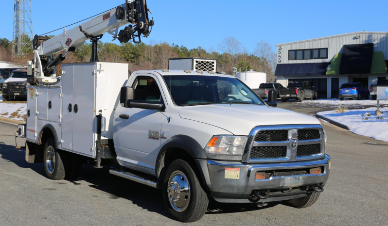 2015 Ram 5500, Cummins Diesel Service Truck, IMT 7500-30 Crane, Compressor, Drawers, Waste Oil Tank, 188k Miles full