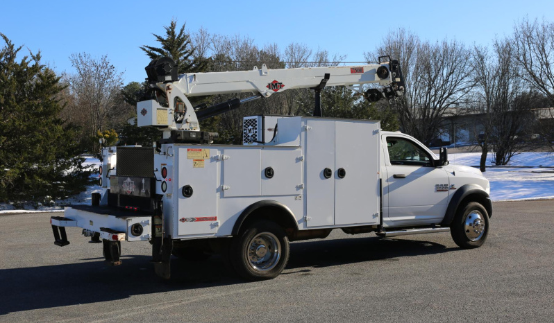 2015 Ram 5500, Cummins Diesel Service Truck, IMT 7500-30 Crane, Compressor, Drawers, Waste Oil Tank, 188k Miles full