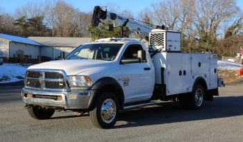 2015 Ram 5500 Service Truck, Cummins Diesel, 4WD, IMT 7500 Crane, Compressor, Drawers, 164k Miles full