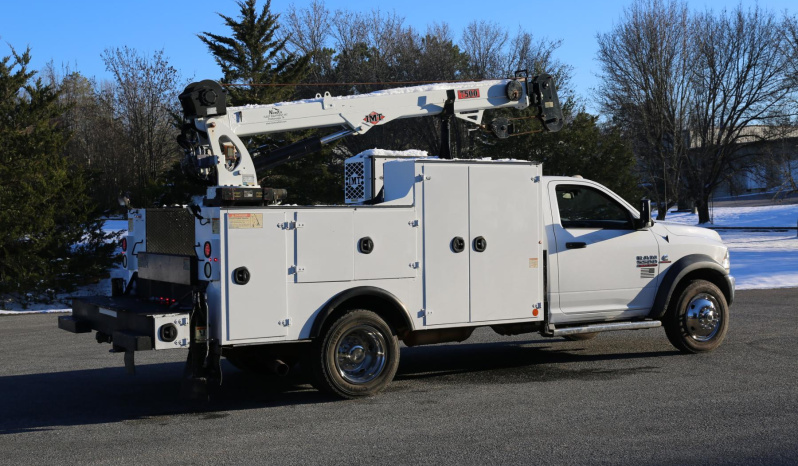 2015 Ram 5500 Service Truck, Cummins Diesel, 4WD, IMT 7500 Crane, Compressor, Drawers, 164k Miles full