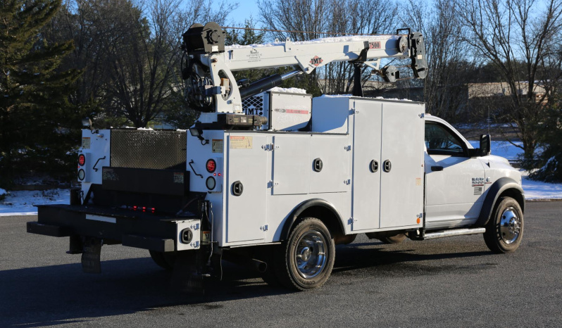 2015 Ram 5500 Service Truck, Cummins Diesel, 4WD, IMT 7500 Crane, Compressor, Drawers, 164k Miles full