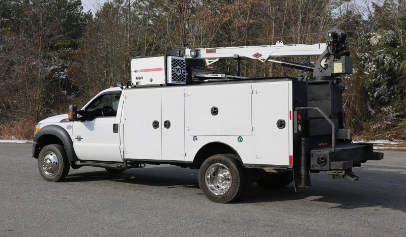 2015 Ford F-550 Service Truck, IMT Dominator Bed, 6000-22 Crane, Compressor, Drawers, Diesel, 195k Miles full