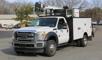 2015 Ford F-550 Service Truck, IMT Dominator Bed, 6000-22 Crane, Compressor, Drawers, Diesel, 195k Miles full