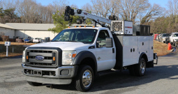 Pending: 2012 Ford F-550 Service Truck, IMT Dominator Bed, 7500-22 Crane, Diesel, 237k Miles, Compressor, Drawers