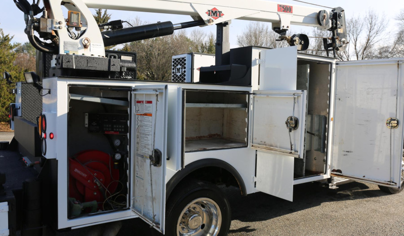 2012 Ford F-550 Service Truck, IMT Dominator Bed, 7500-22 Crane, Diesel, 237k Miles, Compressor, Drawers full