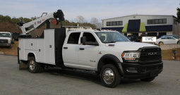 Pending: 2022 Ram 5500, Stellar 7621 Crane, Compressor, Lube Skid, 4WD, Cummins Diesel, 60k Miles, Crew Cab