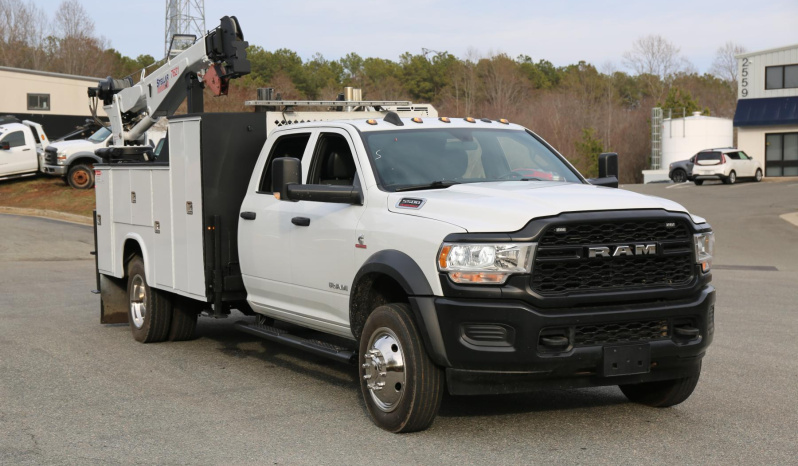 2022 Ram 5500, Stellar 7621 Crane, Compressor, Lube Skid, 4WD, Cummins Diesel, 60k Miles, Crew Cab full