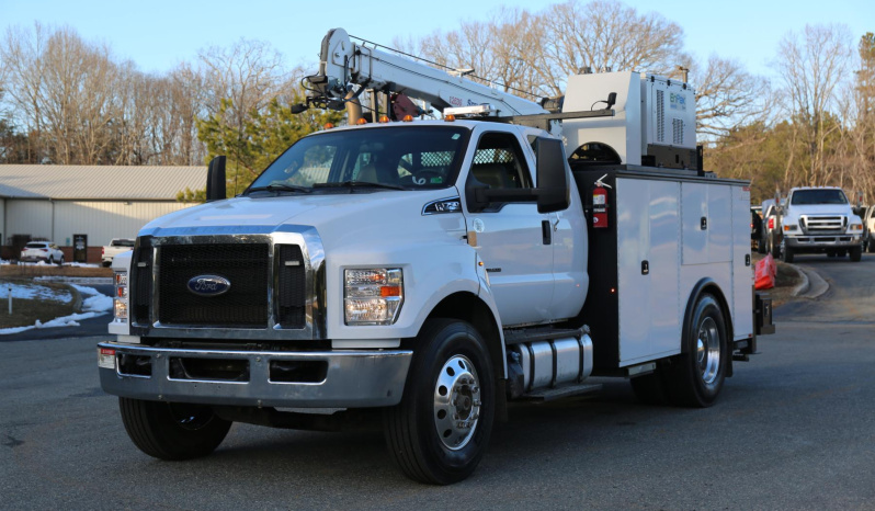 Pending: 2018 Ford F750, Stellar 12630 Crane, CTech Drawers, Miller EnPak, 133k Miles, 6.7 Diesel, Air Ride full