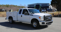 2016 Ford F-250 Extended Cab Service Truck, 117k Miles, 6.2 V8 Gas, 2WD, 1 Owner