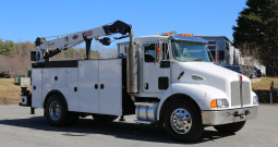 Pending: 2007 Kenworth T300, C7, Manual, 14′ IMT Service Bed, 10,500# IMT Crane, Product Tanks, Drawers, Welder, Compressor