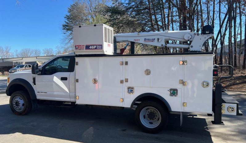 Pending: 2017 Ford F-550 Service Truck, 4WD, Stellar TMax Aluminum Bed, 7621 Crane, Welder, Compressor, Drawers, 136k Miles, Diesel full