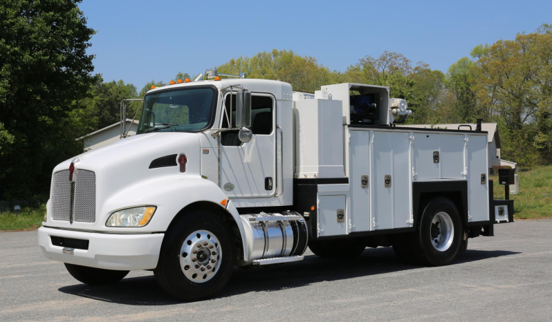 Coming Soon: 2015 Kenworth T270, PX7, Under CDL, 11′ Maintainer Bed, 10k Crane, Quincy Compressor, Product Tanks, Drawers, 227k Miles full