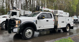 Coming Soon: 2019 Ford F-550, Extended Cab, Diesel, 4WD, IMT Dominator Bed, 7500-30 Crane, 131k Miles